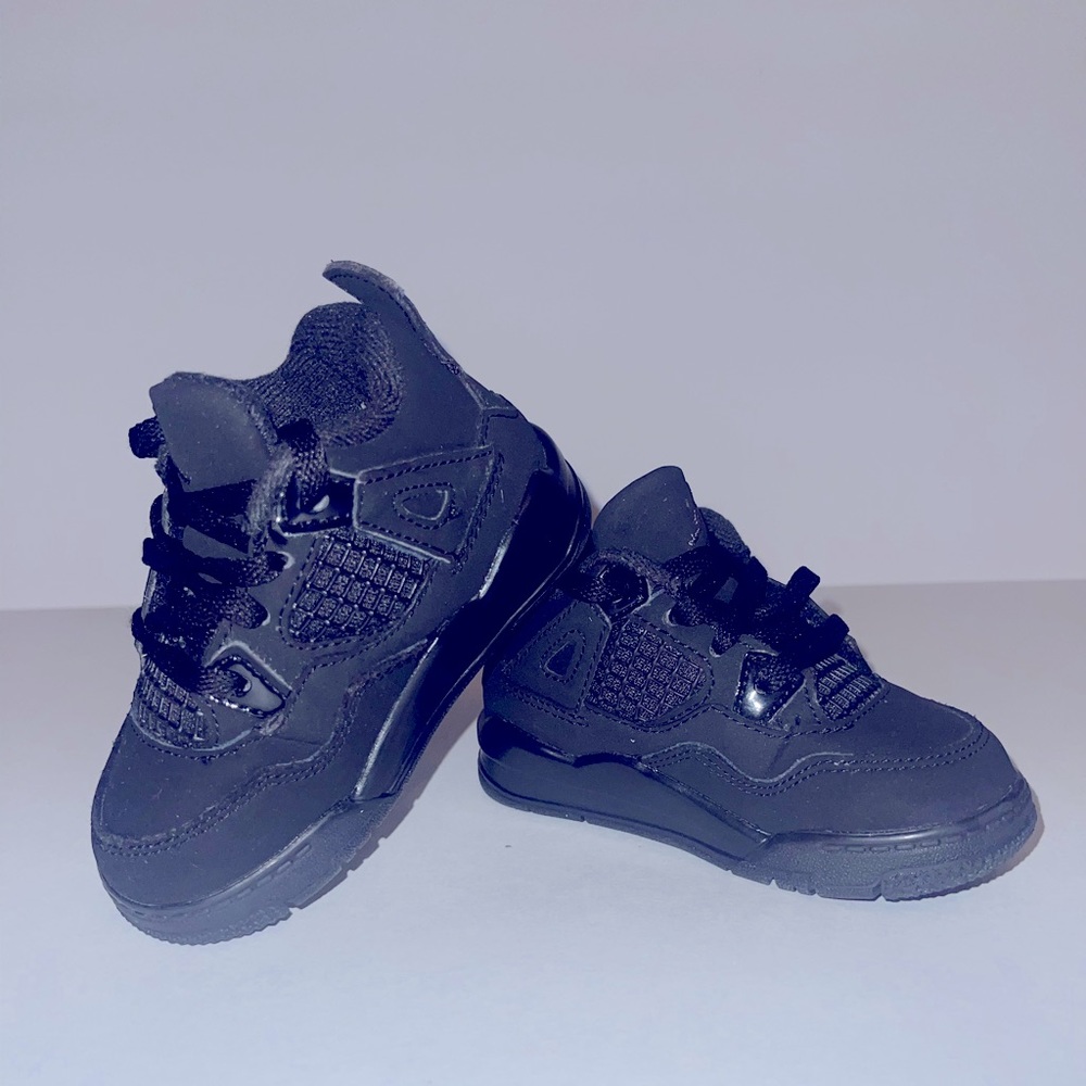 Toddler Air Jordan IV- Black Cat